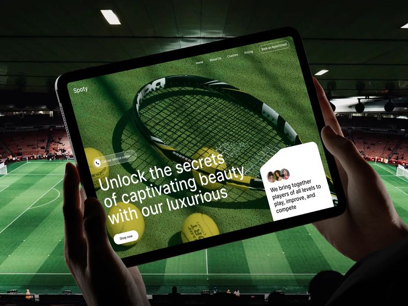 Spoty - Tennis Club & Sports Academy Template