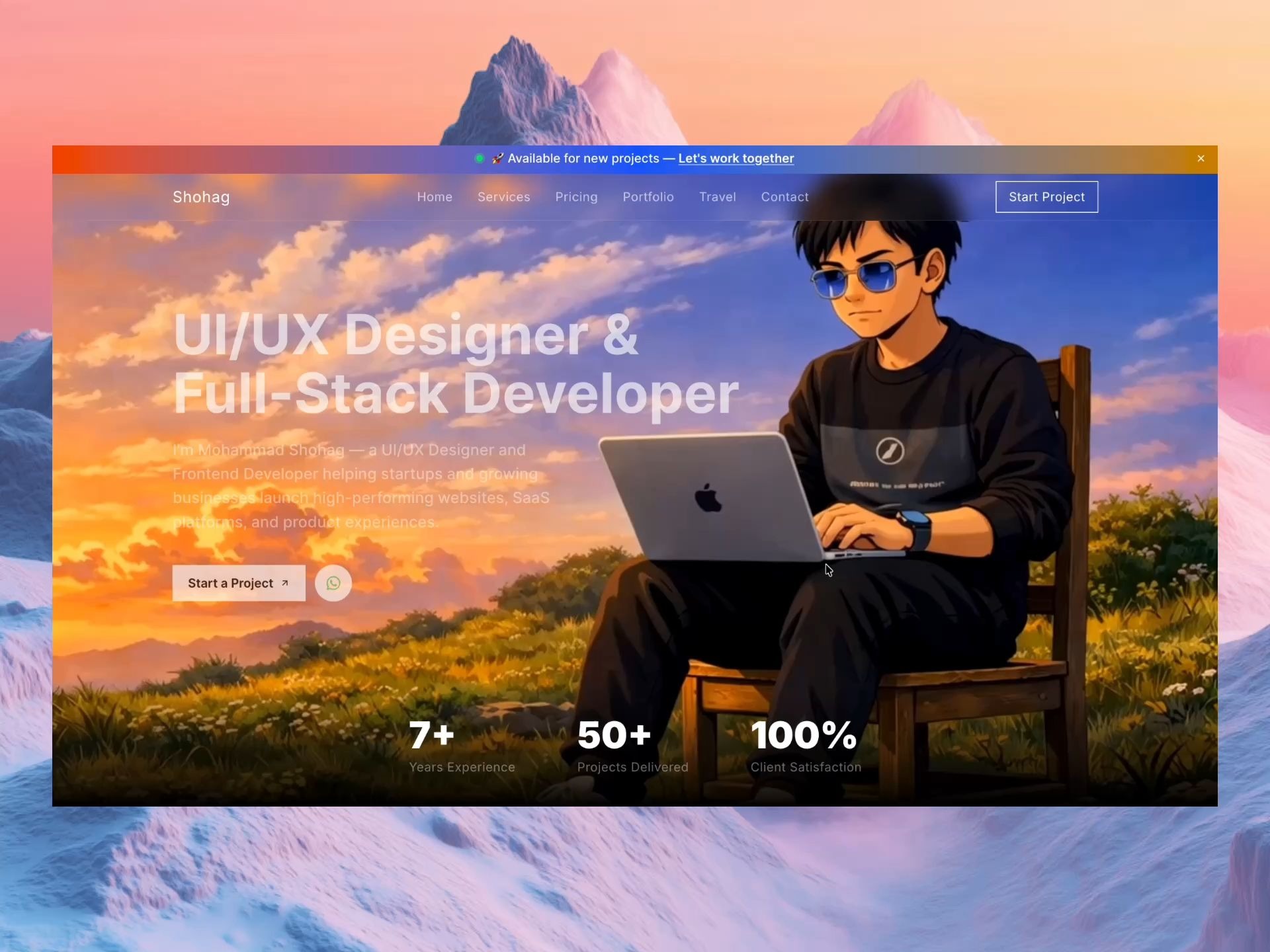 Shohag | Designer & Full Stack Developer by Mohammad Shohag on Muzli