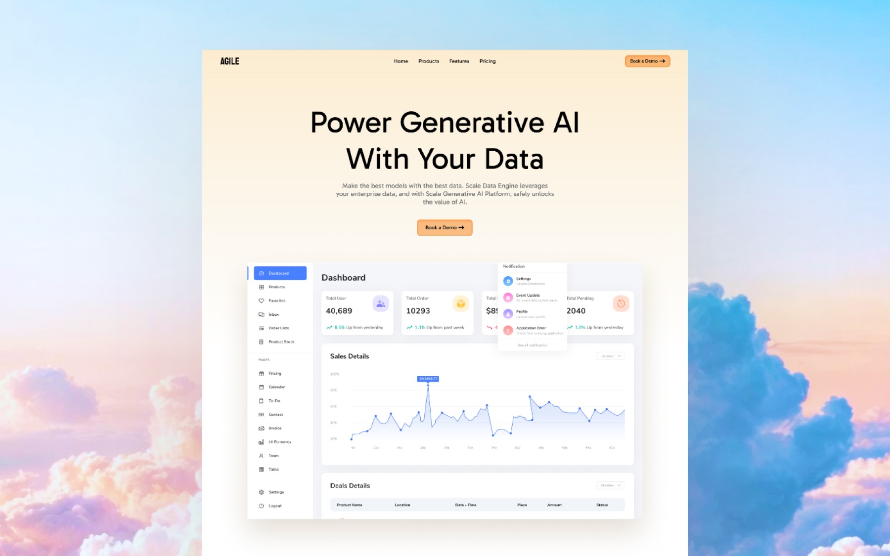 Agile - Next.js + Sanity SaaS Marketing Site Template