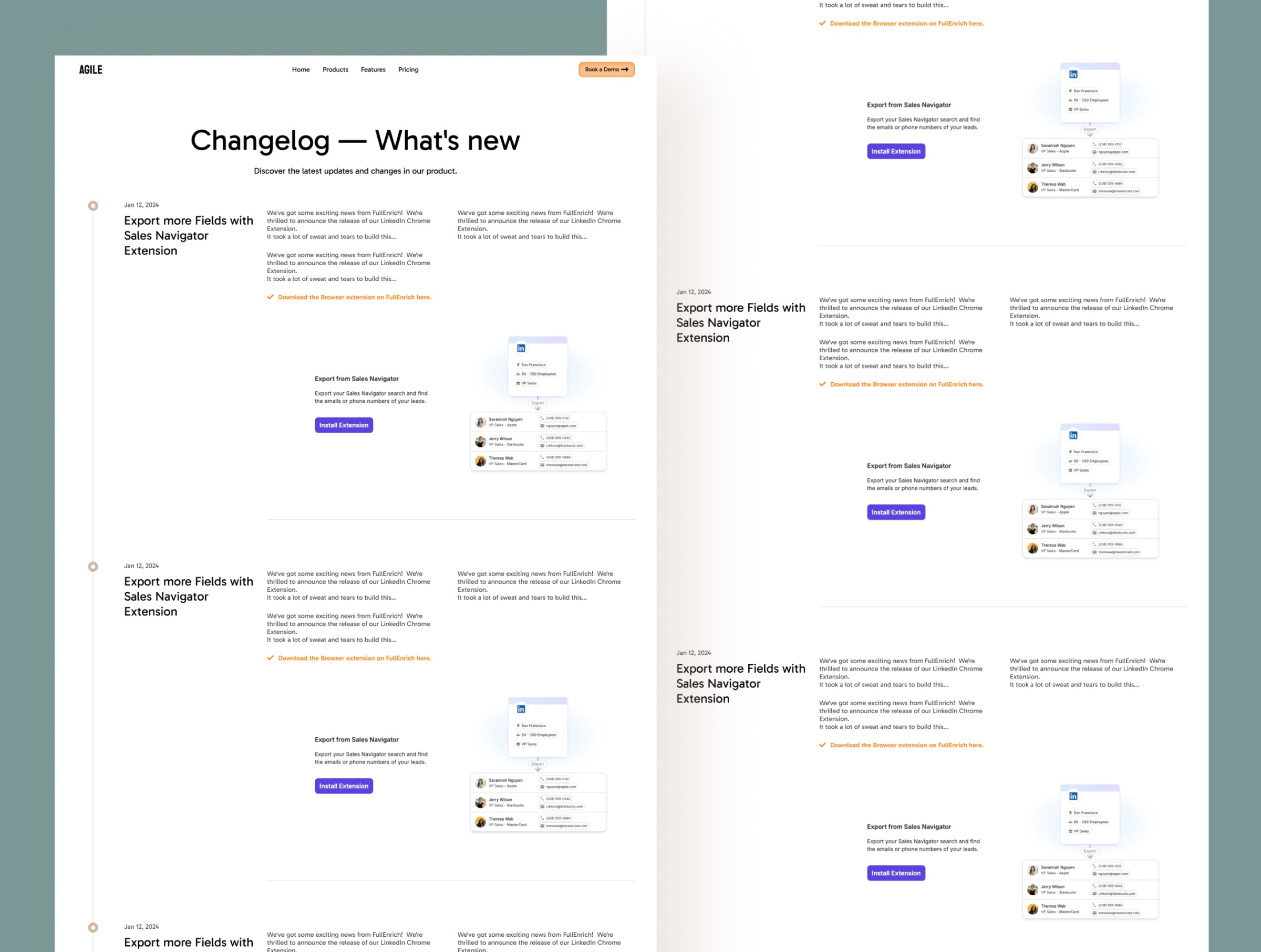 Agile - Next.js + Sanity SaaS Marketing Site Template Image 2