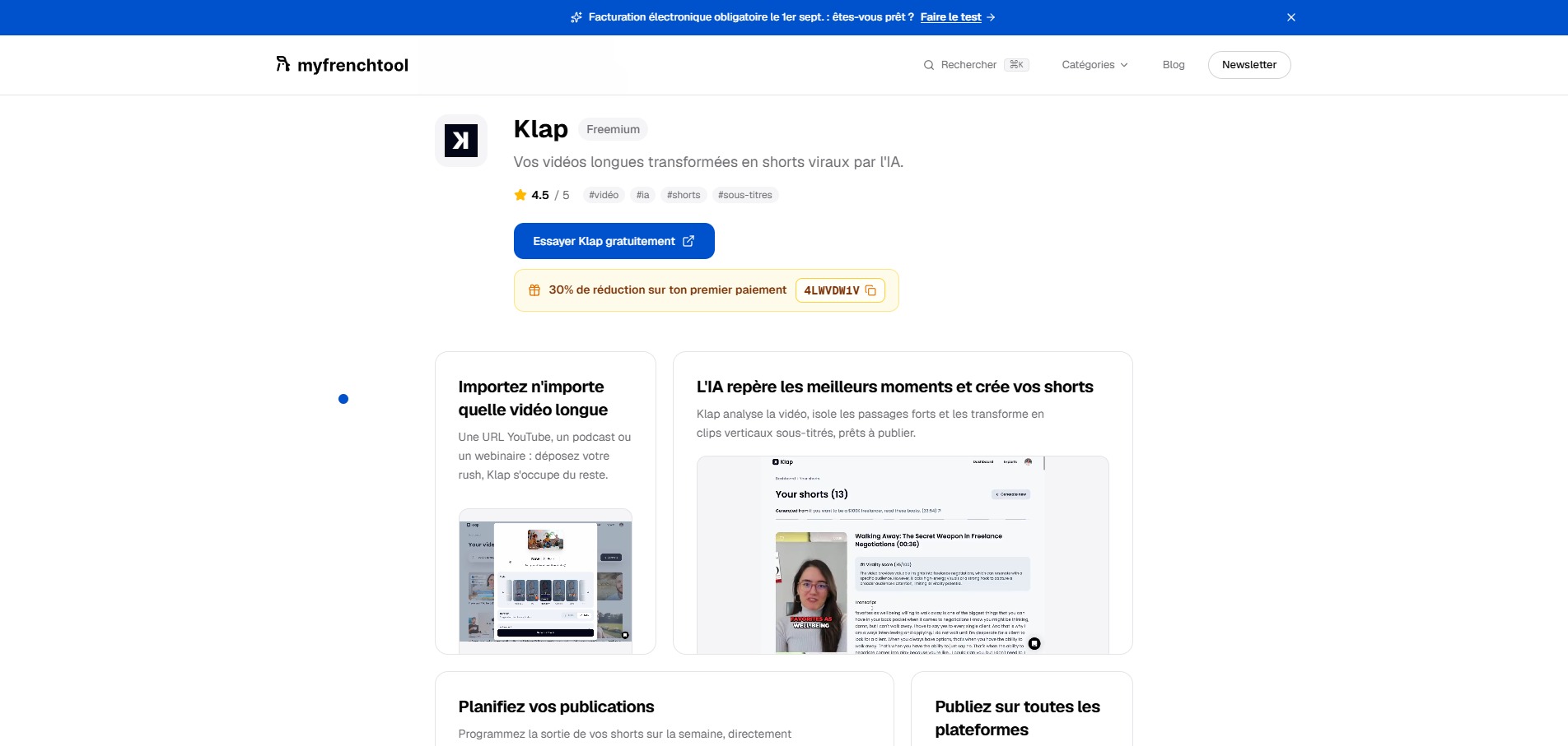 MyFrenchTool — Outils SaaS français & alternatives RGPD Image 2