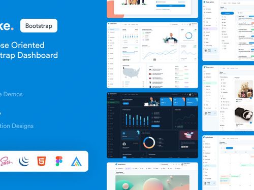 Spike Bootstrap Admin Dashboard - WrapPixel