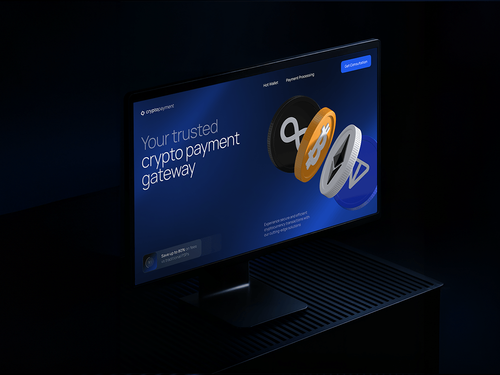 Cryptopayment Web Design & Visual Identity