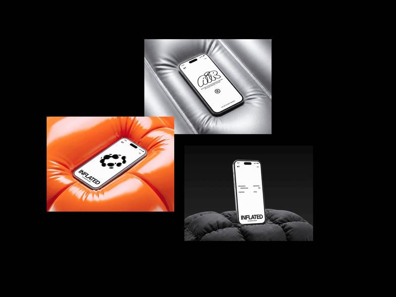 Inflatable iPhone Mockups