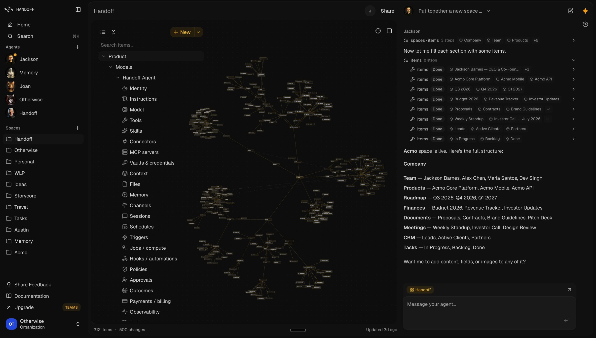 Handoff – The AI workspace where agents remember Image 0