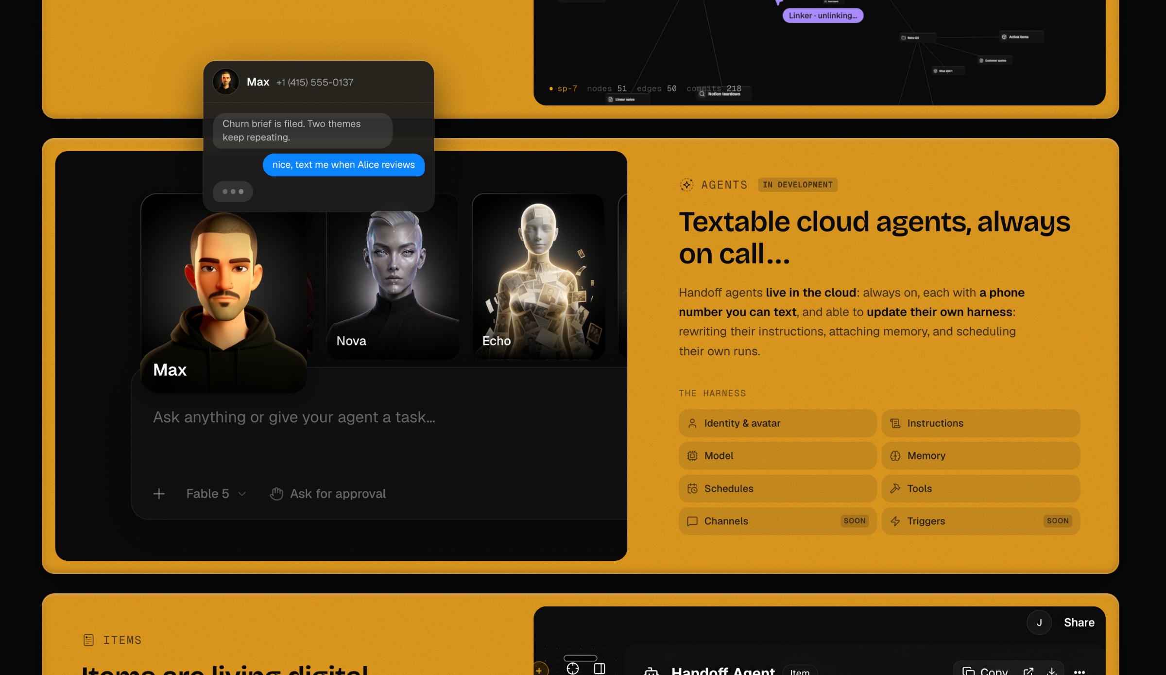 Handoff – The AI workspace where agents remember Image 1