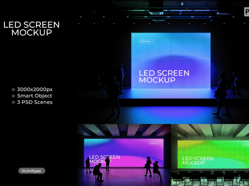LED Screen Mockup
