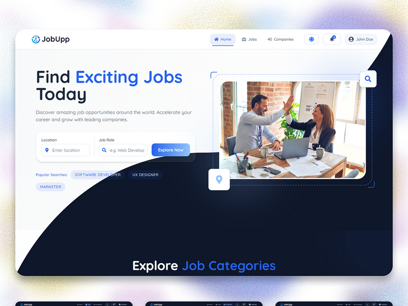 Job Board & Recruitment UI Exploration