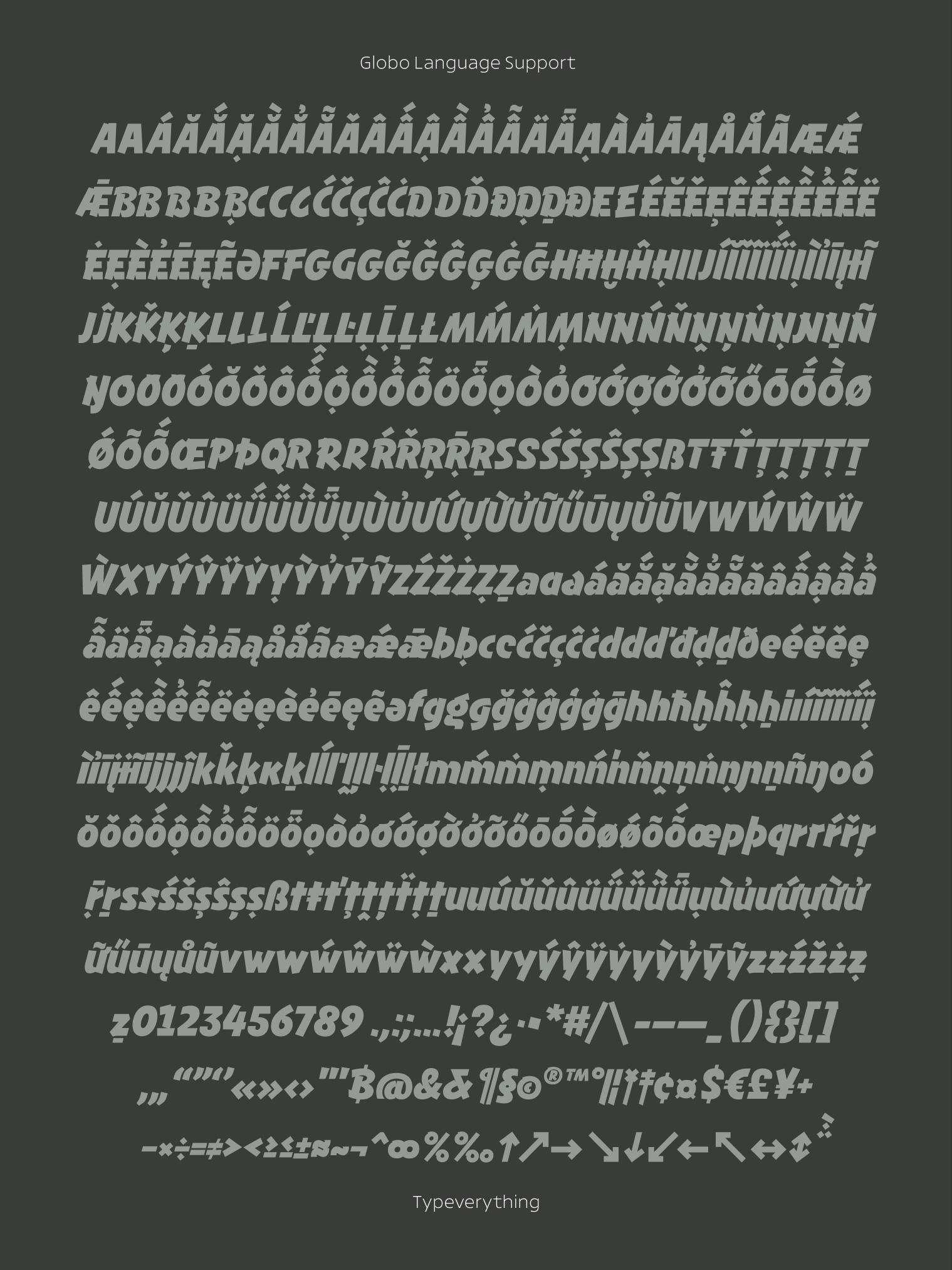 Globo Typeface by Typeverything.com Image 5