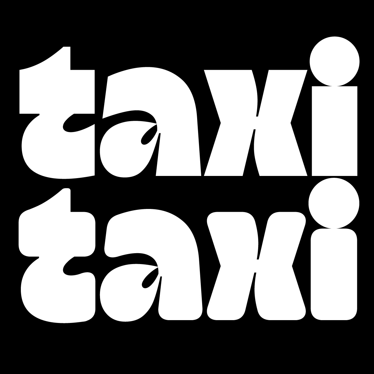 Taxi Typeface by Typeverything.com