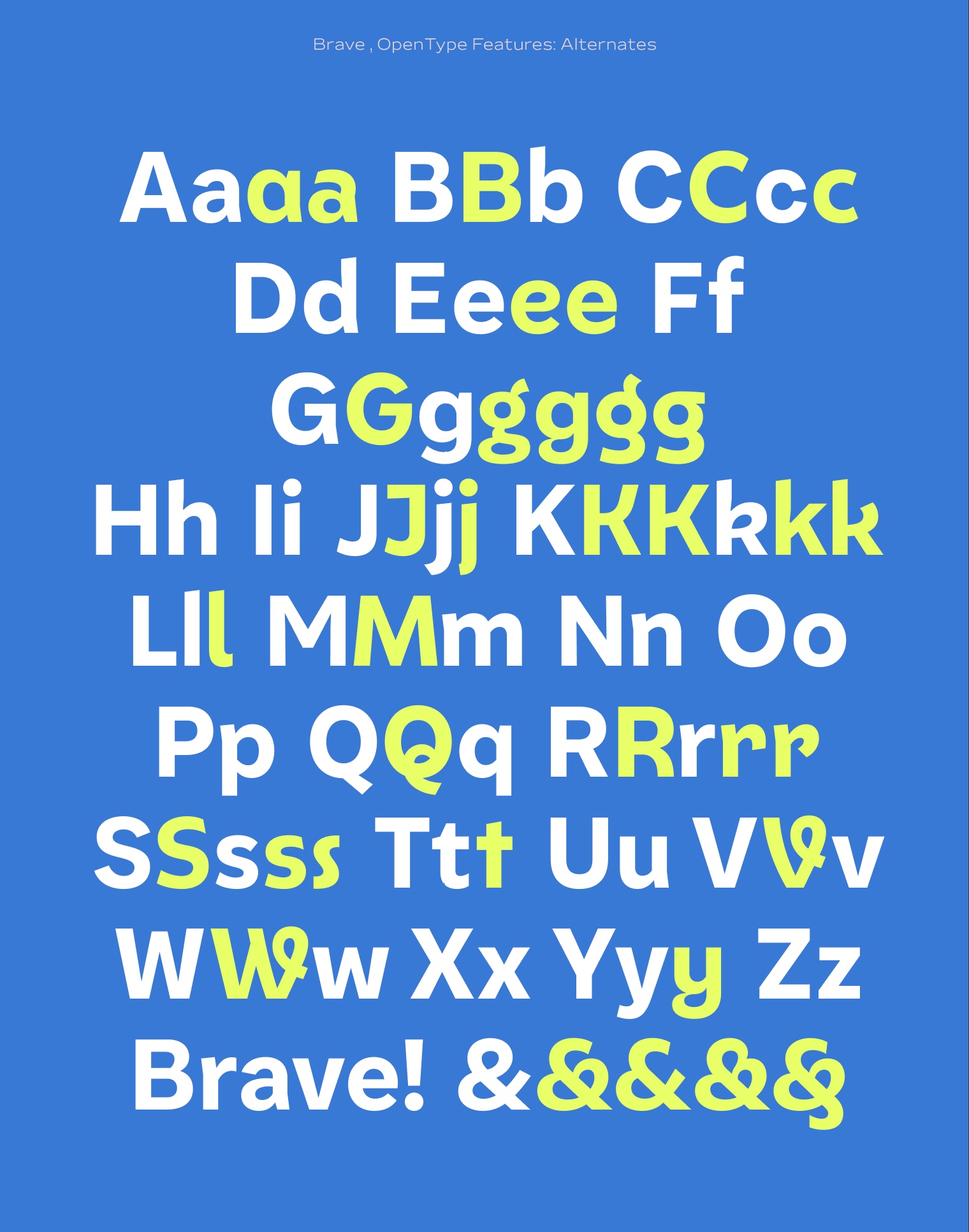 Brave Typeface by Typeverything Image 0