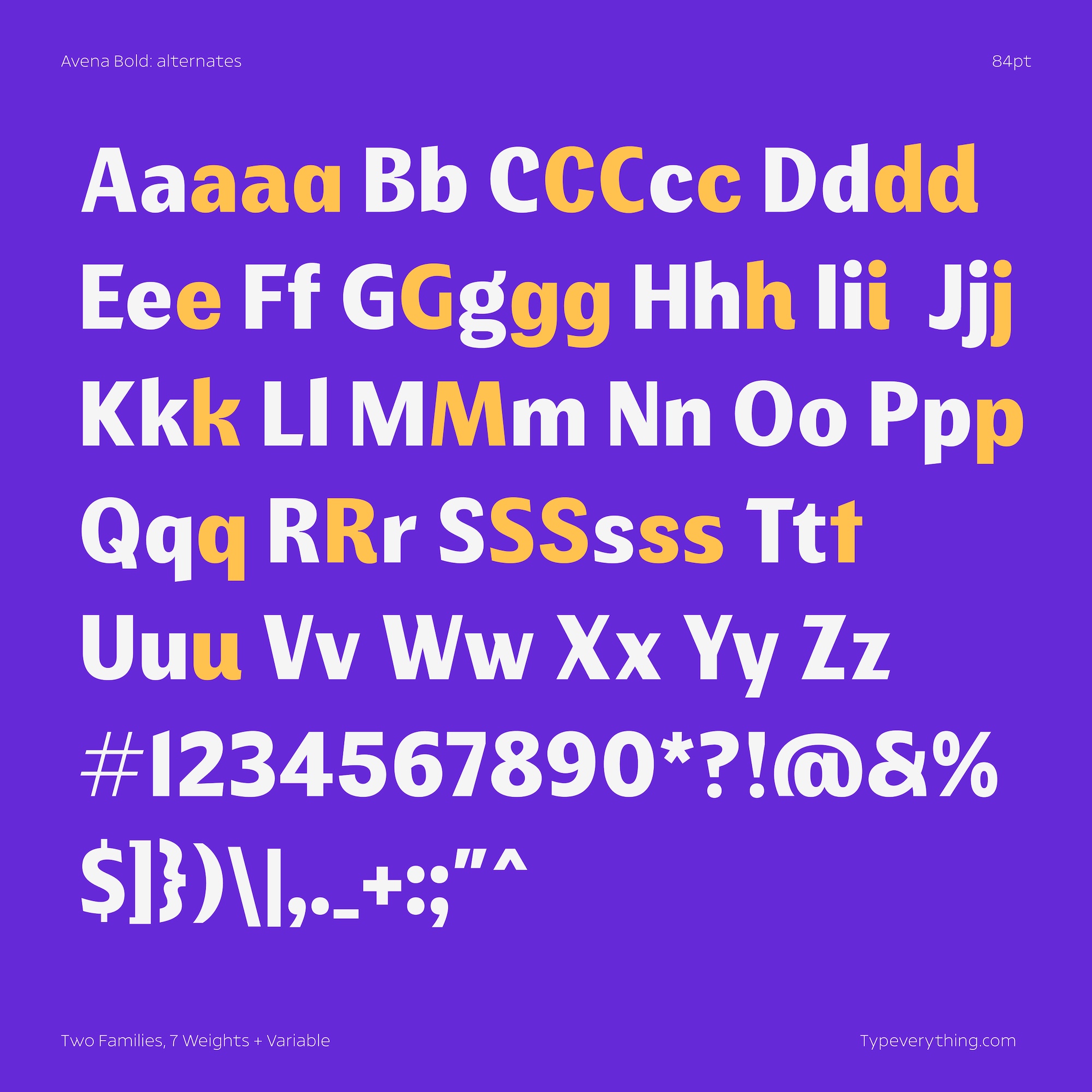 Avena Typeface by Typeverything Image 1