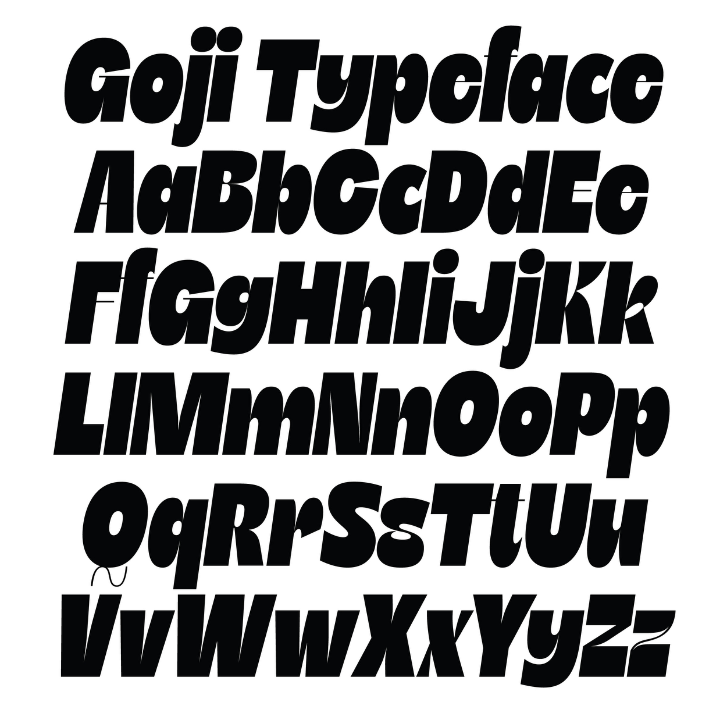 Goji Typeface by Typeverything Image 2