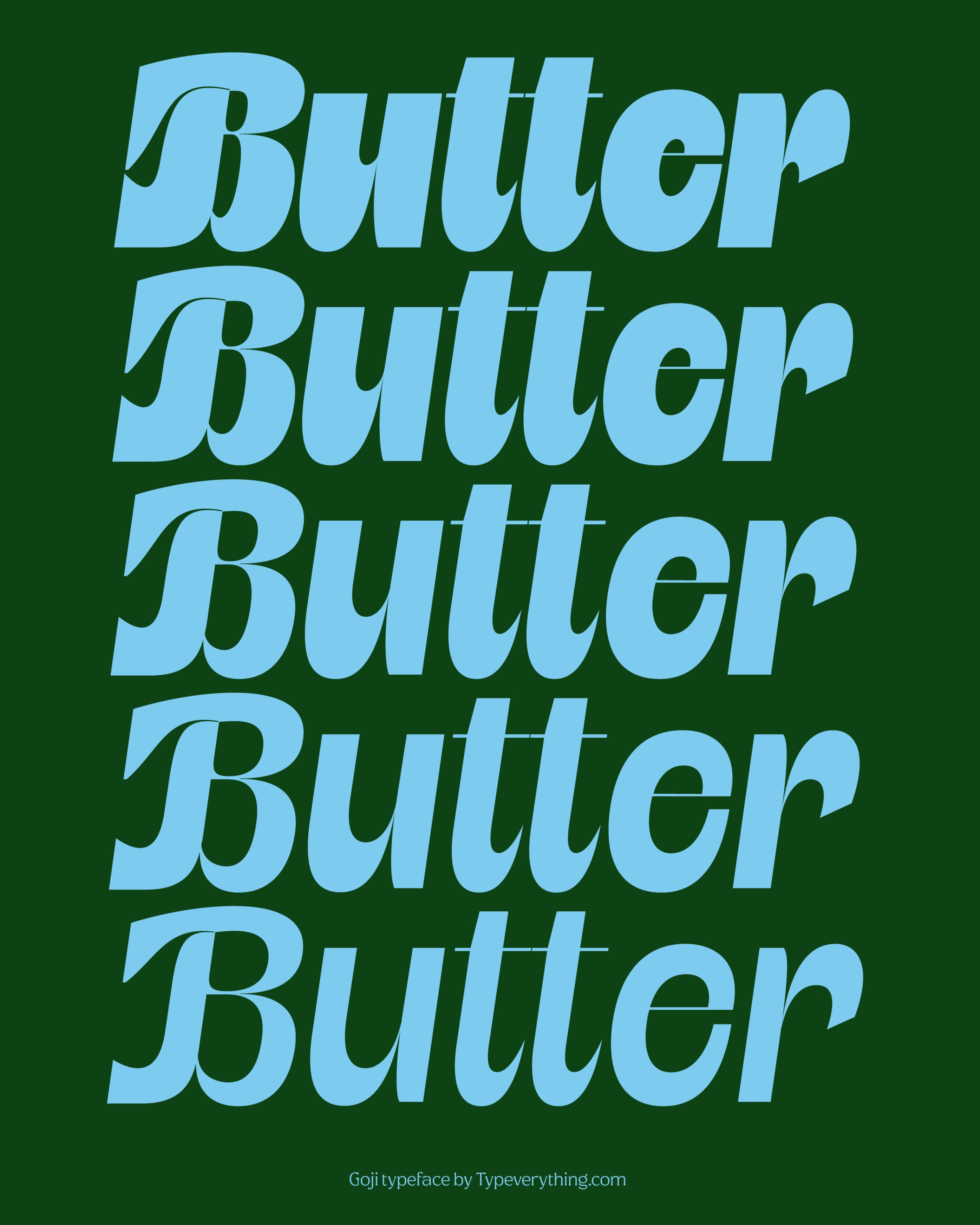 Goji Typeface by Typeverything Image 3