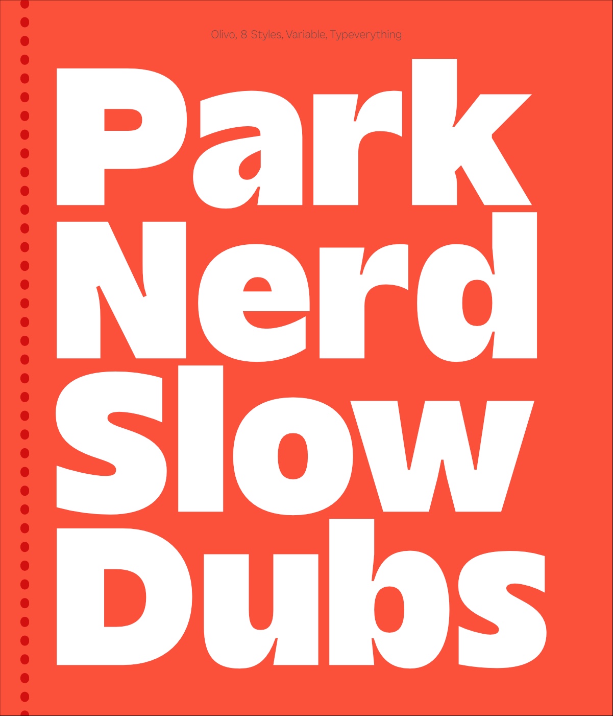 Olivo Typeface  Image 1