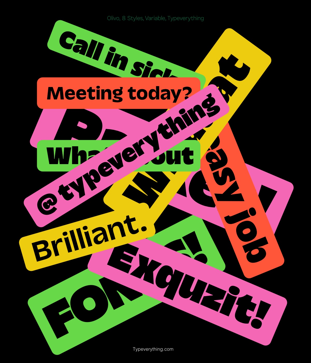 Olivo Typeface  Image 8