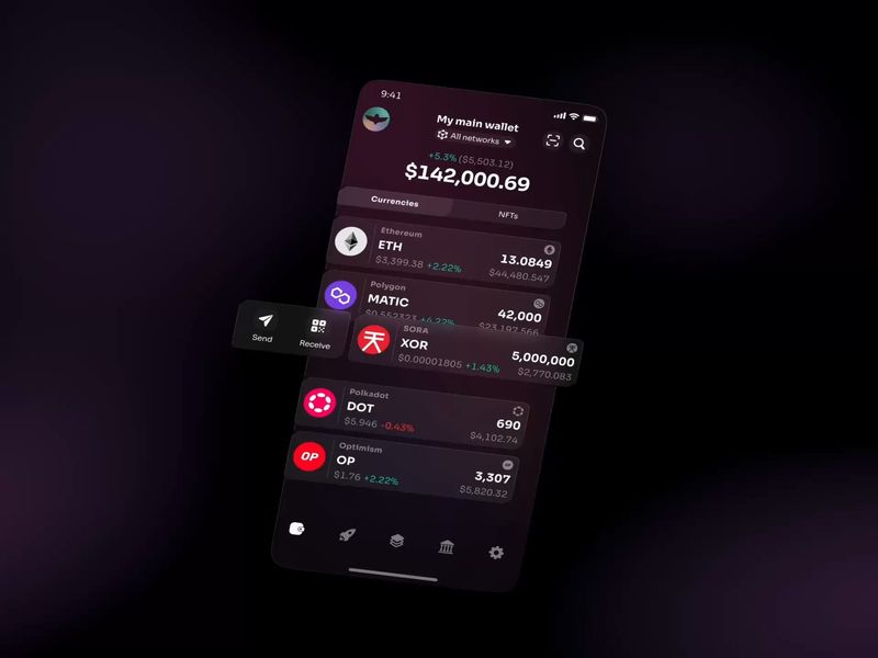 Fearless wallet redesign