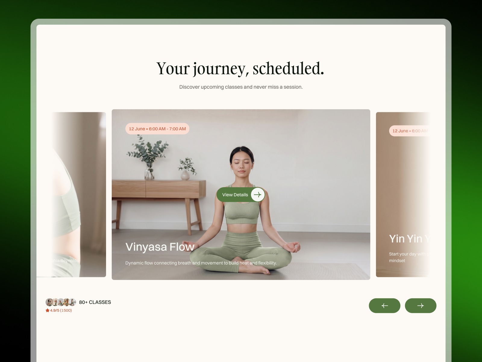 Flowraa · Yoga Studio & Wellness Template Image 3