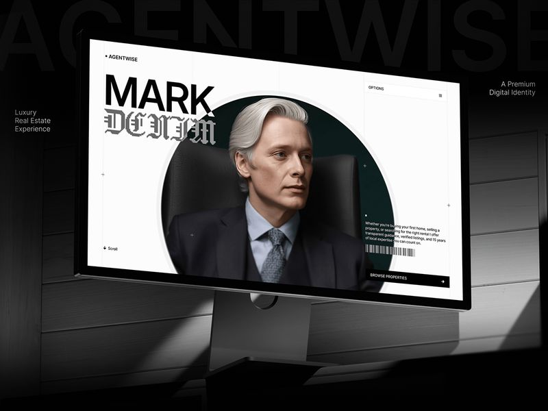 Agentwise - Real Estate agent website design Case Study
