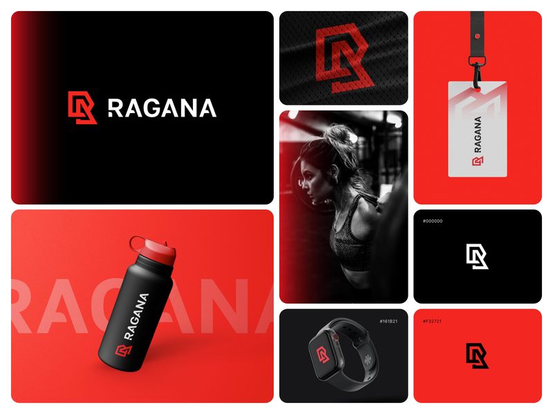 RAGANA Fitness Logo for Sale