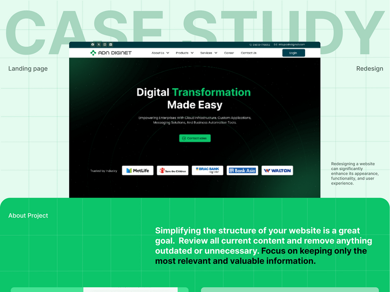Website Redesign Projects