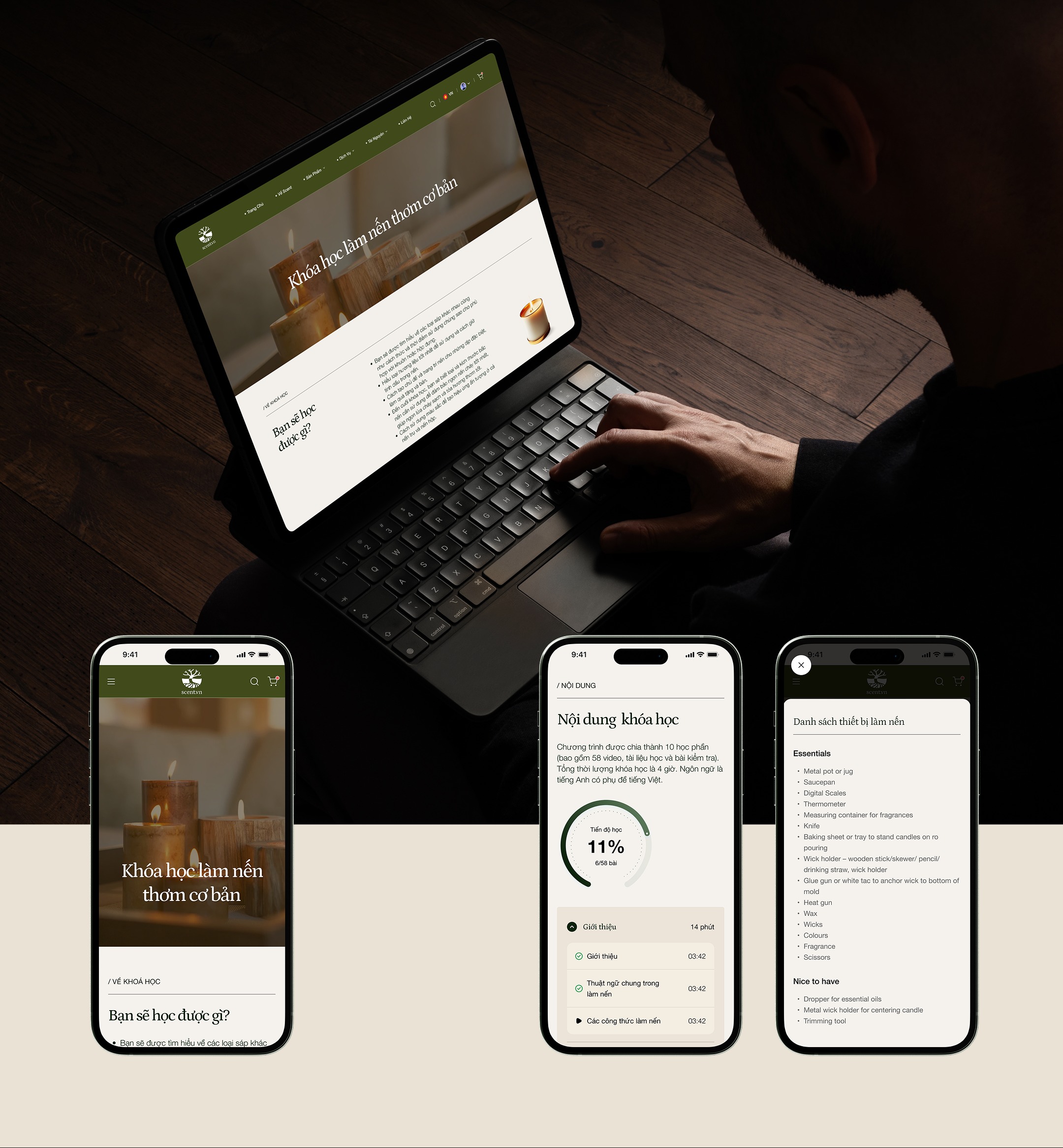 SCENT 🧪 Fragrance Lab UI Design Image 9