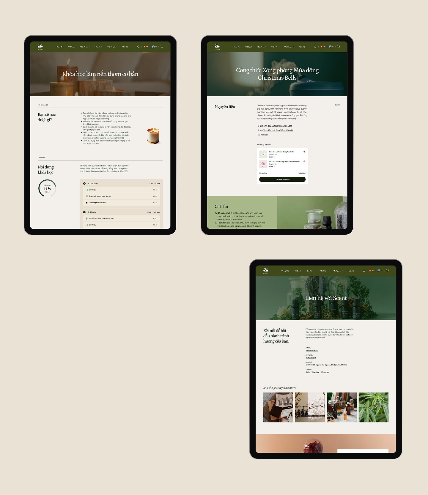 SCENT 🧪 Fragrance Lab UI Design Image 10