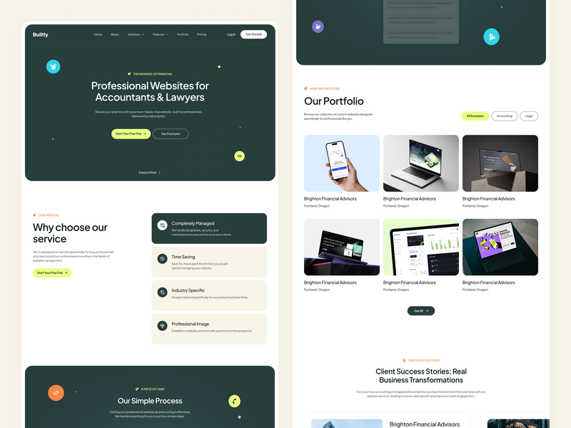 SaaS Website Design