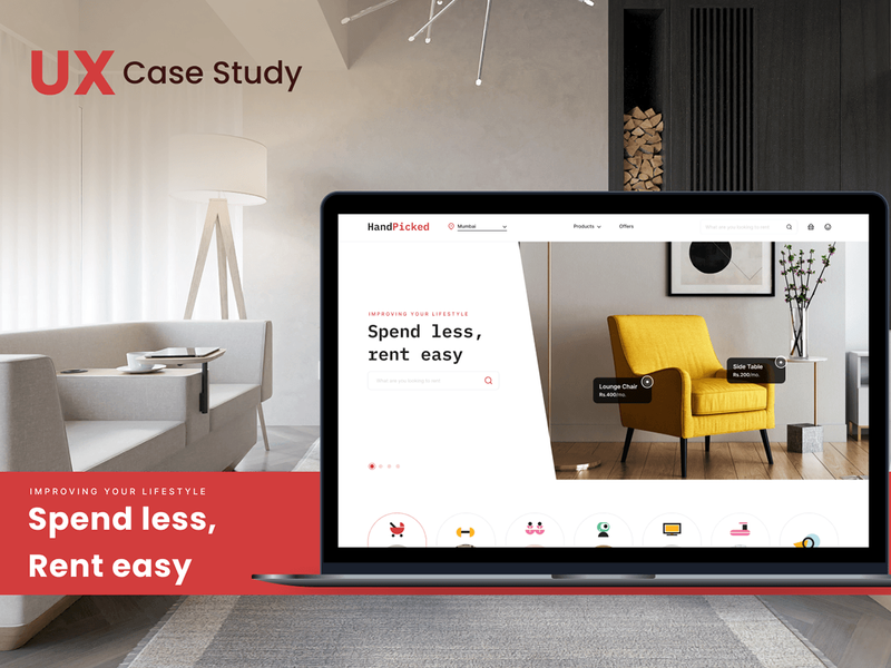 Handpicked Renting UI/UX Case study