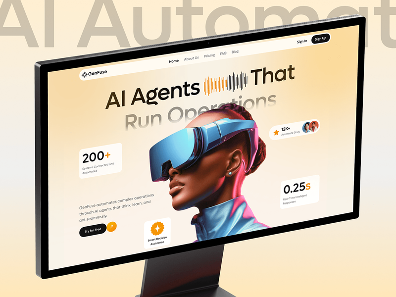 GenFuse — Next-Gen AI Automation Platform