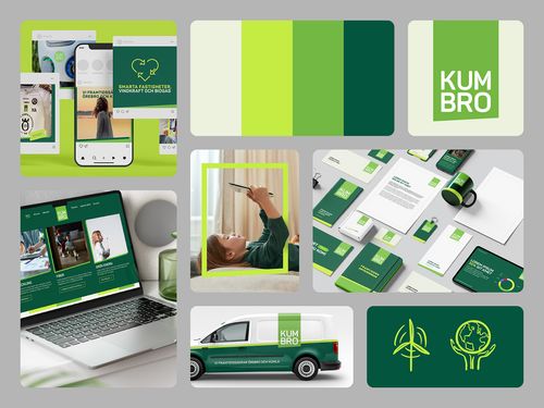 Brand guide for development company by Arne Wetterholm