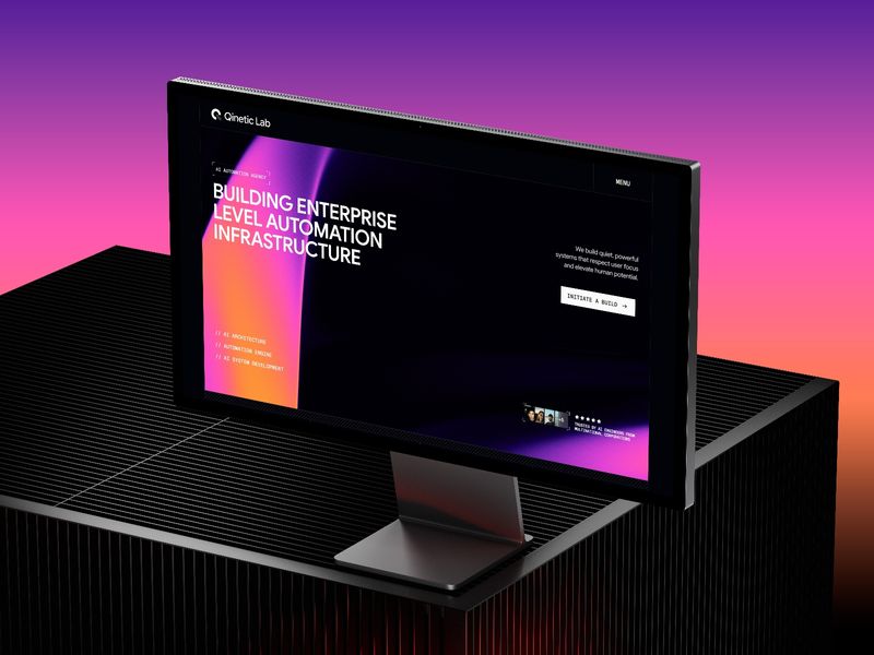 QineticLab by Simoom Basher - Uncategorized design asset by framer