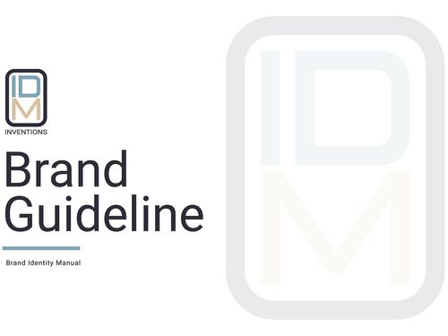 IDM Inventions Brand Guideline on Behance