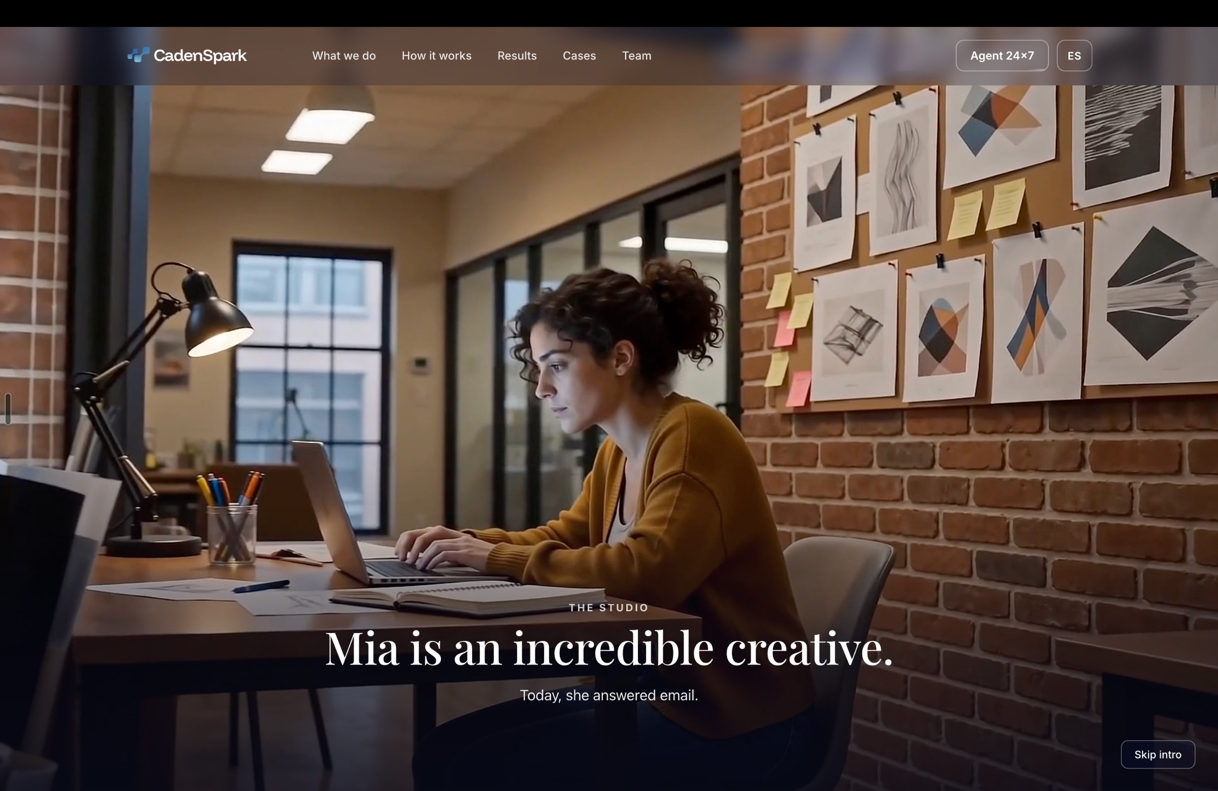 Website design for CadenSpark Image 0