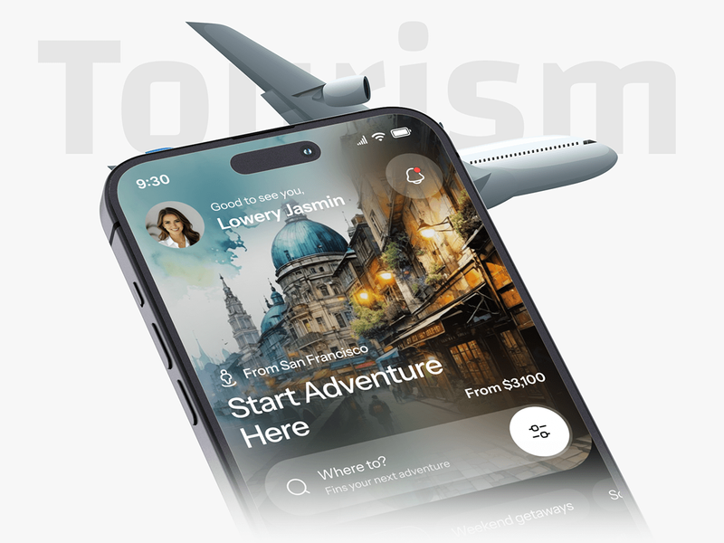 Travel Mobile App UI Design