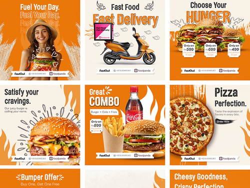 Social Media - Fast Food Post