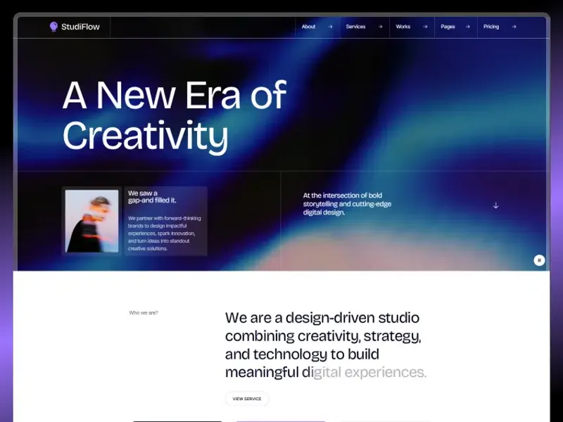 StudiFlow by VictorFlow - Portfolio, Agency design asset by webflow
