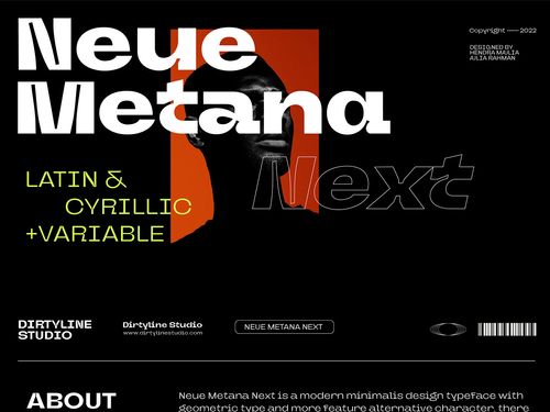 Neue Metana Next - Free Font