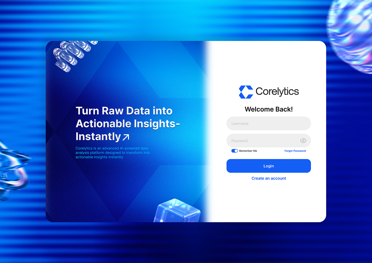 Corelytics - AI SaaS Analytics Dashboard Design 🚀 Image 0