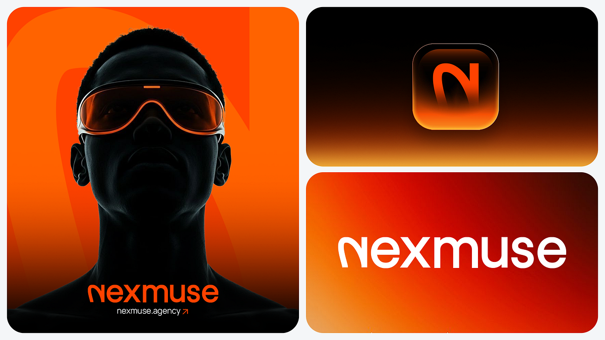 🚀 Igniting the Next Wave: Nexmuse Brand Identity Design Image 3