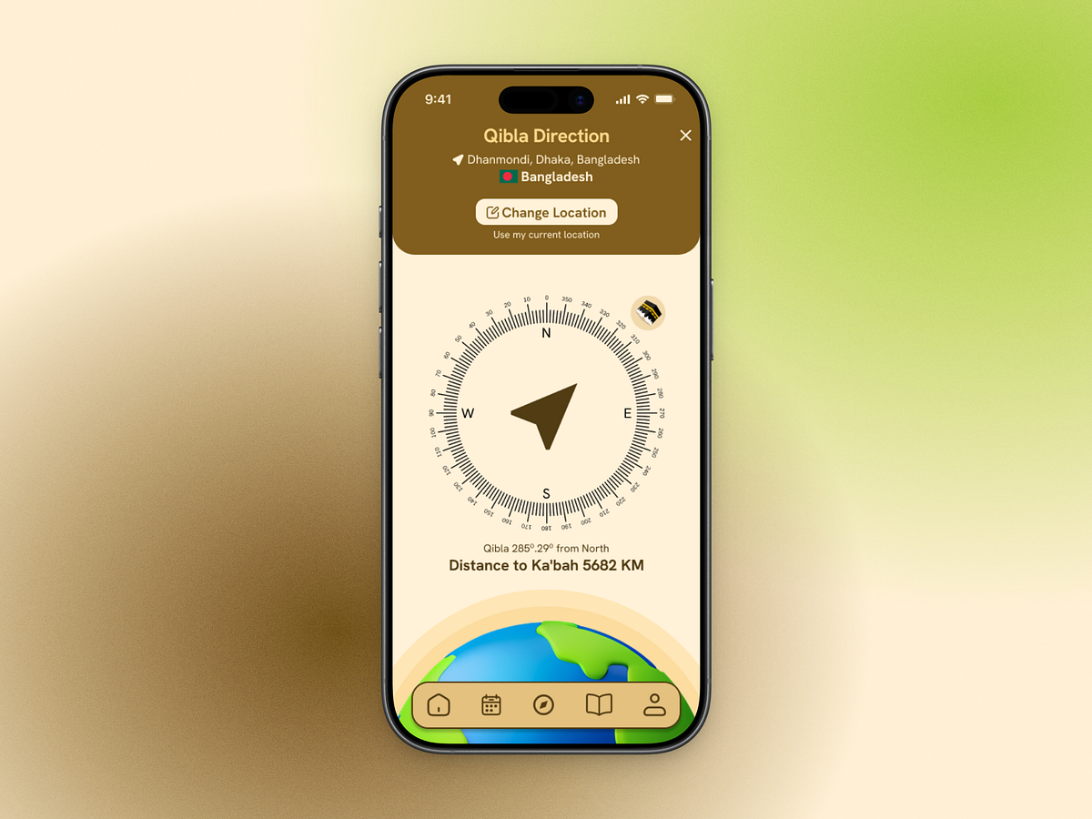 ROZA✨ — Modern Islamic Mobile App Design Image 1