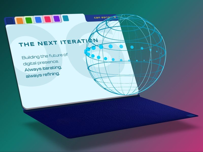 Indexfolio - Concept 3D Portfolio