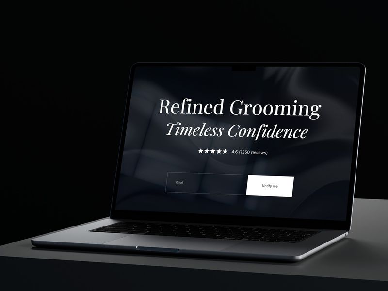 Vantage Beard oil: Responsive Hair & Beauty Website Template by…