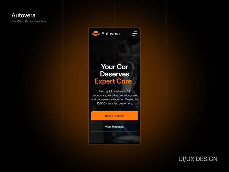 Autovera - Responsive Automotive Website Design