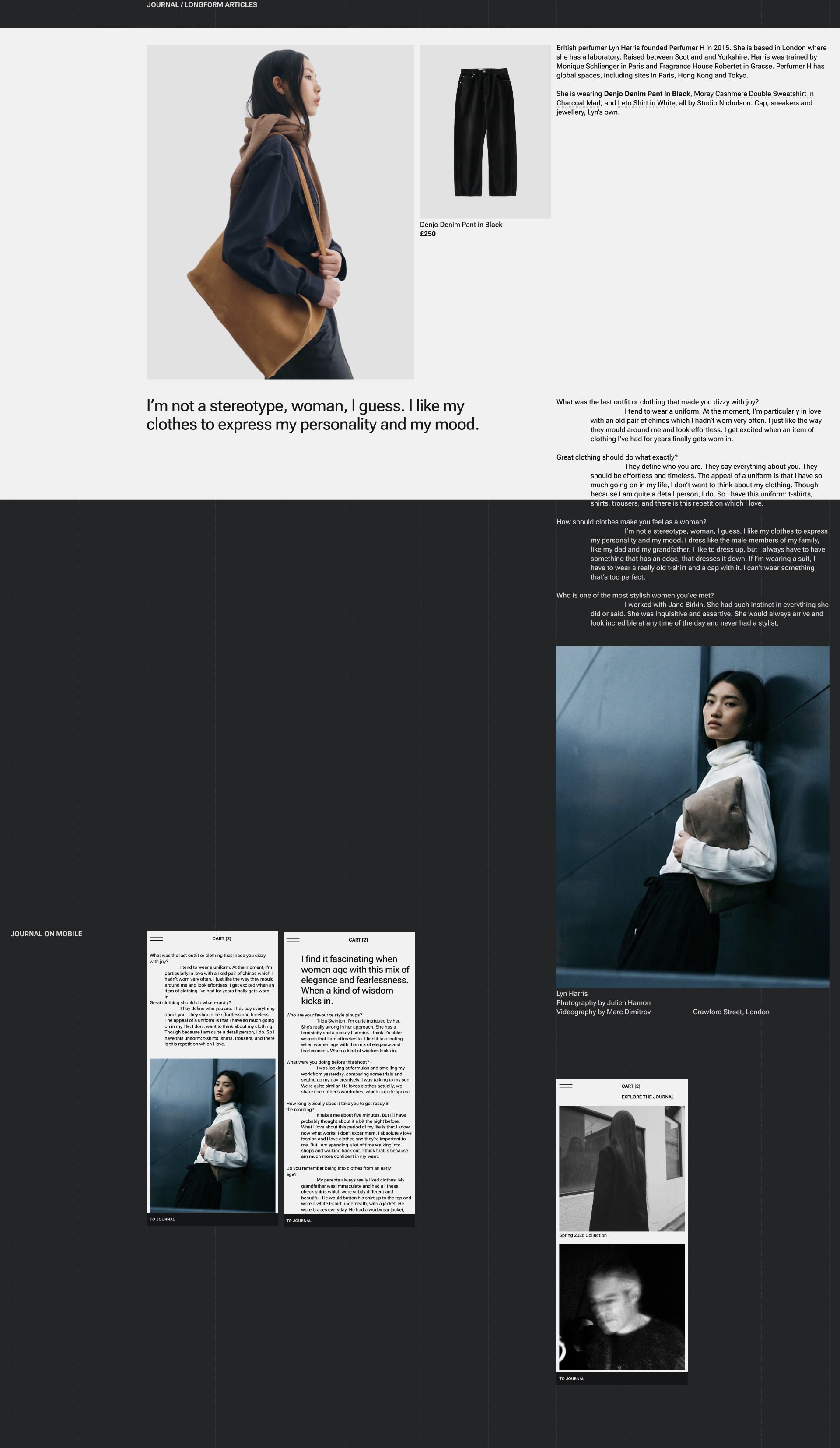 Studio Nicholson redesign concept Image 5