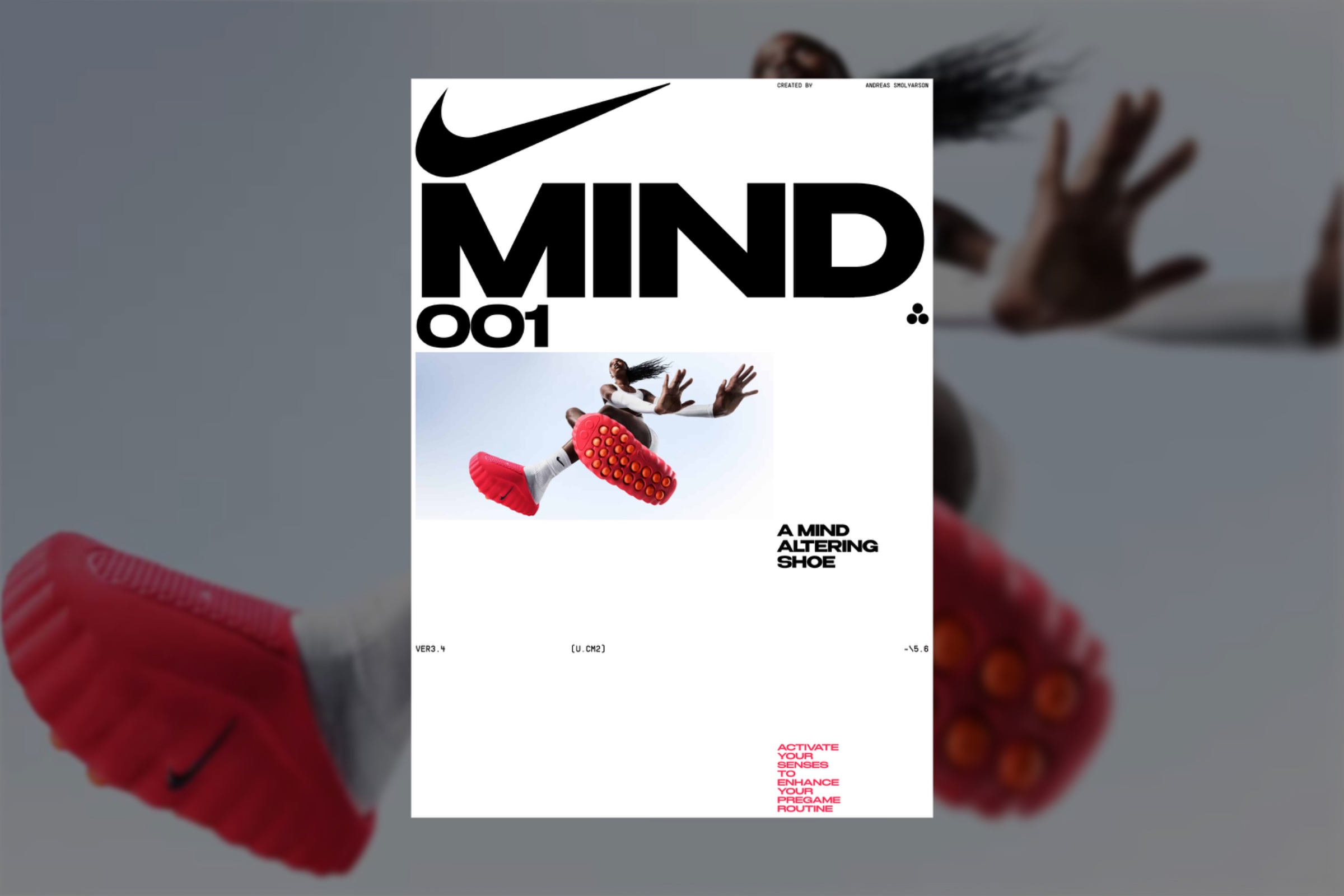 The Power of Less — Editorial Typography & Minimal Sports Poster Design