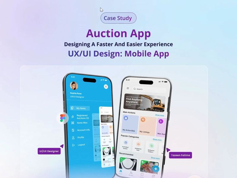 Auction App UX/UI Case Study