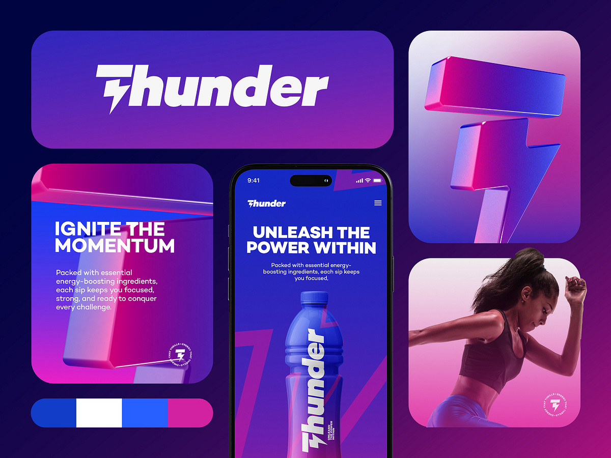 Thunder branding project concept