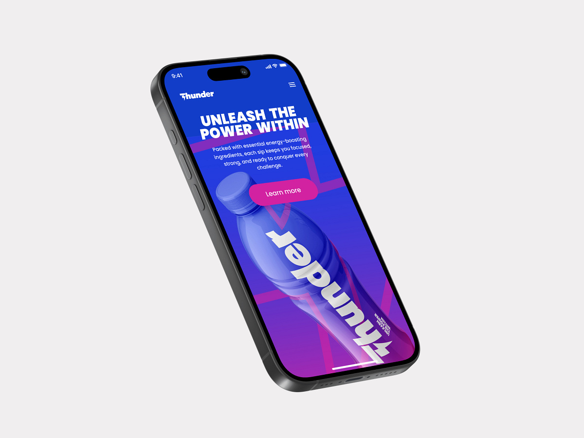 Thunder branding project concept Image 4