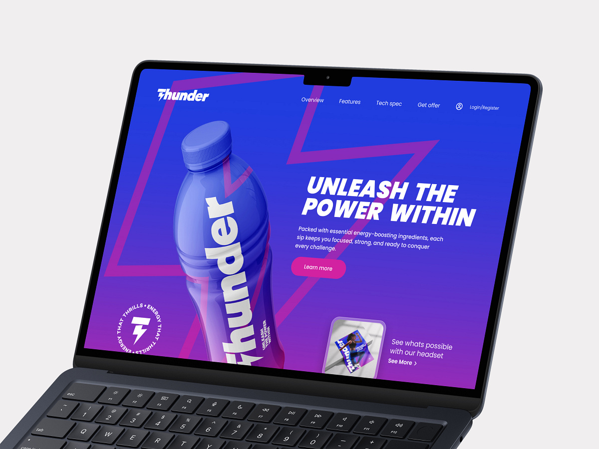 Thunder branding project concept Image 8